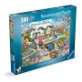 Ravensburger - Puzzle gradina bunicului 500 piese design nou Ravensburger - 1